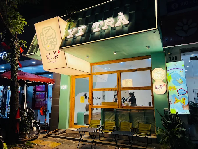 Mặt tiền Yi Trà tại 131 Bắc Sơn Thái Nguyên
